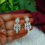 Rhodium Earrings